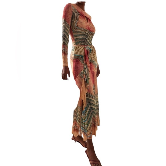 ULLA JOHNSON Alyssa Midi Skirt In Crystal Opal, size S, NWT, $390 - Picture 3 of 12